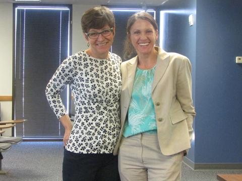 Dr. Sheana Bull and Dr. Katherine Theall